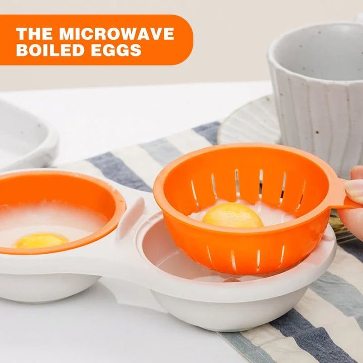 Portable egg cooker for microwave - FOFOPO