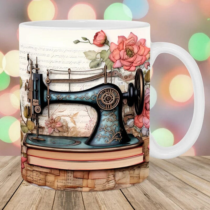 New 3D sewing machine mug - FOFOPO