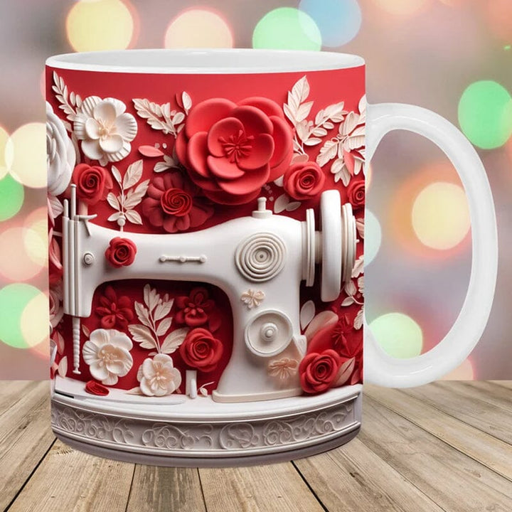 New 3D sewing machine mug - FOFOPO