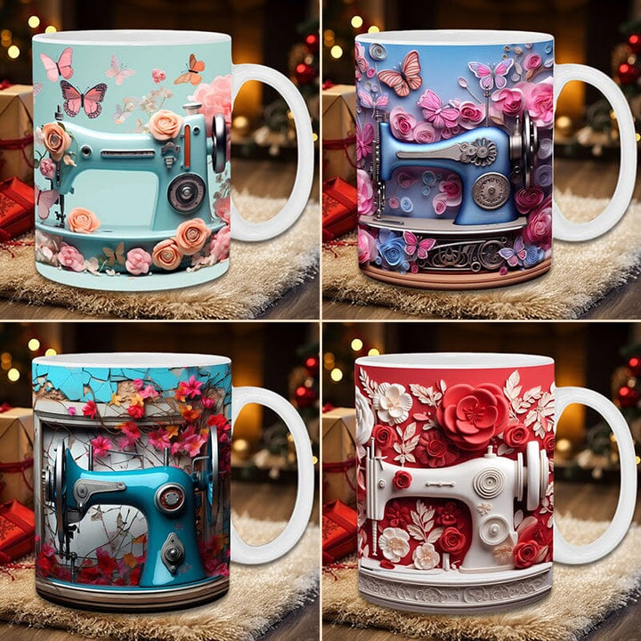 New 3D sewing machine mug - FOFOPO