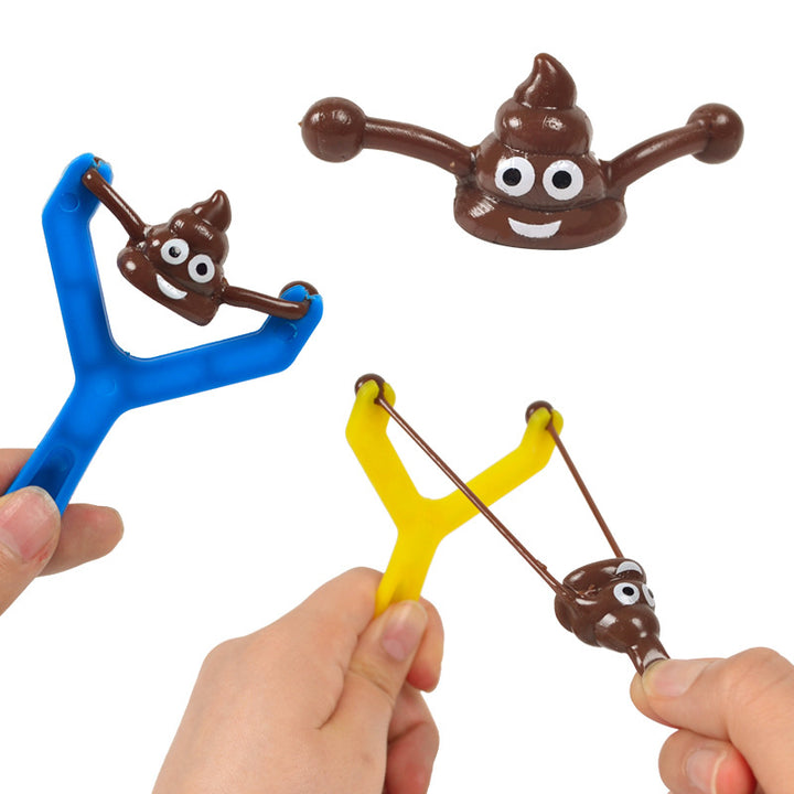 🔥Hot Sale🔥Smiley Poop Slingshot Toy - FOFOPO