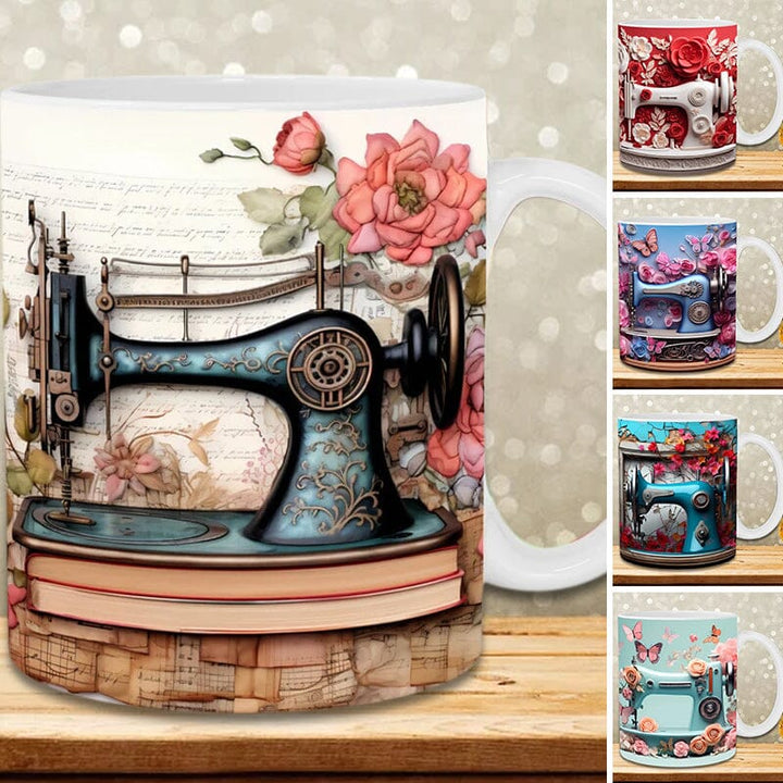 New 3D sewing machine mug - FOFOPO