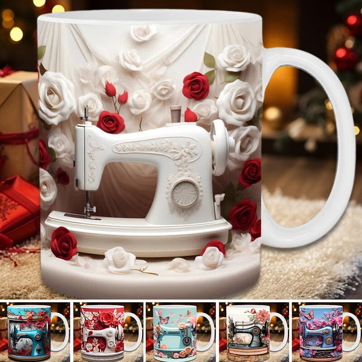 New 3D sewing machine mug - FOFOPO