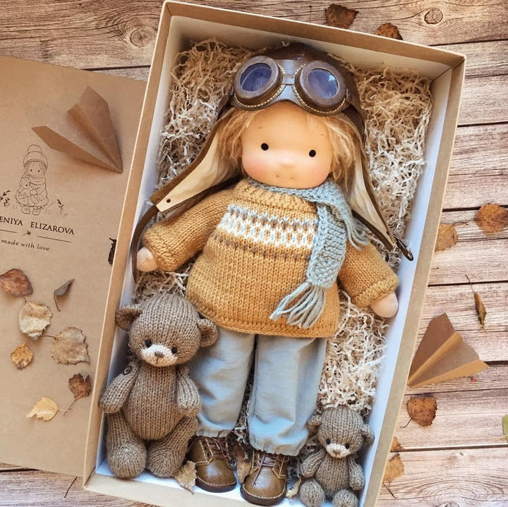 👧Handmade Waldorf Doll - FOFOPO