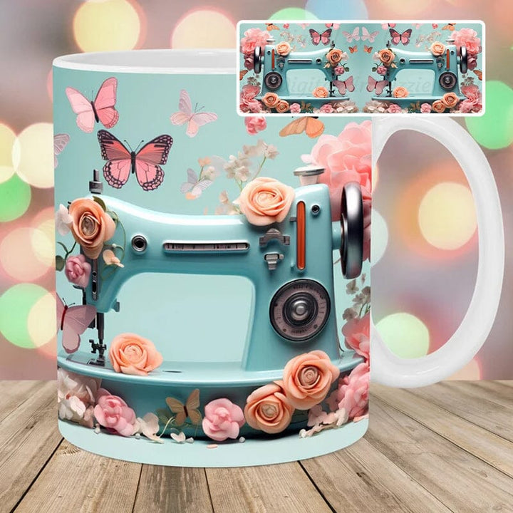 New 3D sewing machine mug - FOFOPO