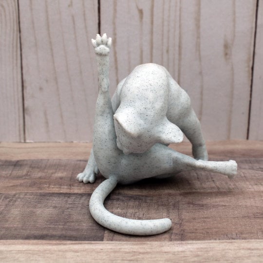 🐱No Shame Cat Sculpture | Funny Cat Figurine - FOFOPO