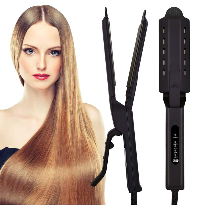 New Ceramic Tourmaline Ionic Flat Iron Hair Straightener - FOFOPO