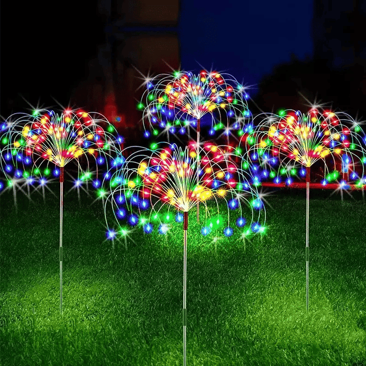 Waterproof Solar Garden Fireworks Lamp - FOFOPO