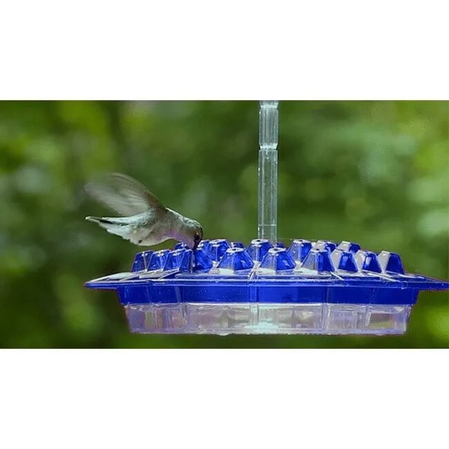 ANT PROOF HUMMINGBIRD FEEDER OUTDOOR HANGING PERCH - FOFOPO