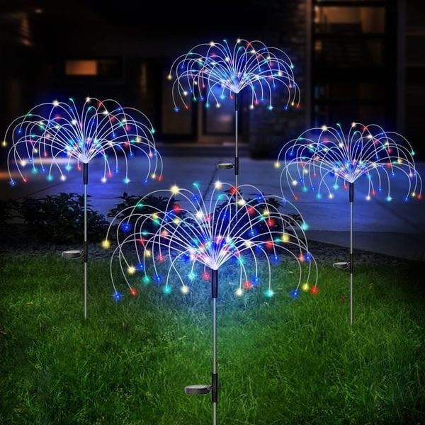 Waterproof Solar Garden Fireworks Lamp - FOFOPO