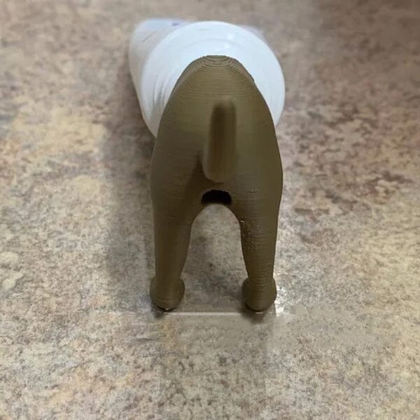 🐶 Pooping Dog Butt Toothpaste Topper | Funny Gift - FOFOPO