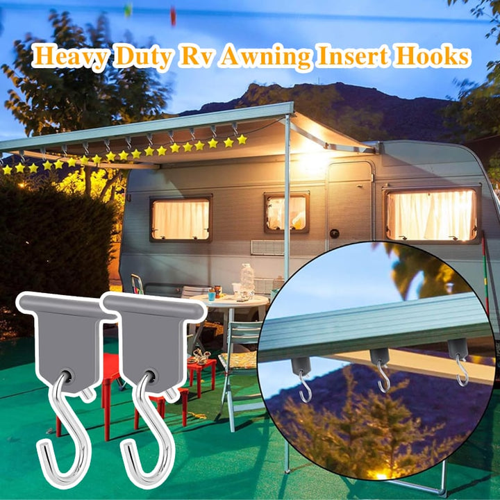 Heavy Duty Rv Awning Insert Hooks - FOFOPO