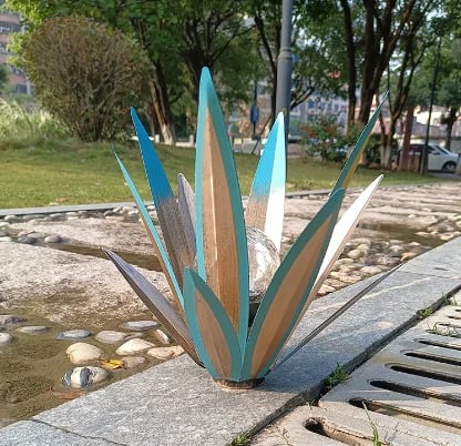 Anti-rust Metal Tequila Agave Plant - FOFOPO