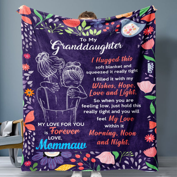 🎁Granddaughter's Gift-Sweet Words Blanket - FOFOPO