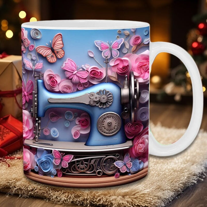 New 3D sewing machine mug - FOFOPO