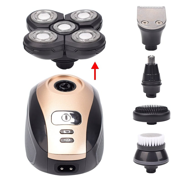 5 In 1 Multifunctional 4D Electric Shaver - FOFOPO