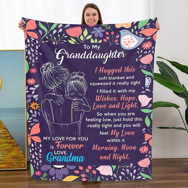 🎁Granddaughter's Gift-Sweet Words Blanket - FOFOPO