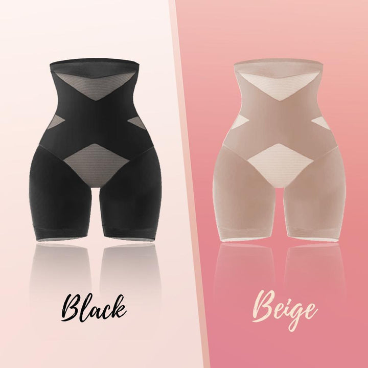 NEW CROSS COMPRESSION ABS & BOOTY HIGH WAISTED SHAPER - FOFOPO