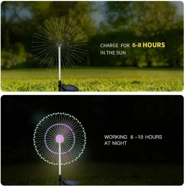 🎁Waterproof Solar Garden Fireworks Lamp - FOFOPO