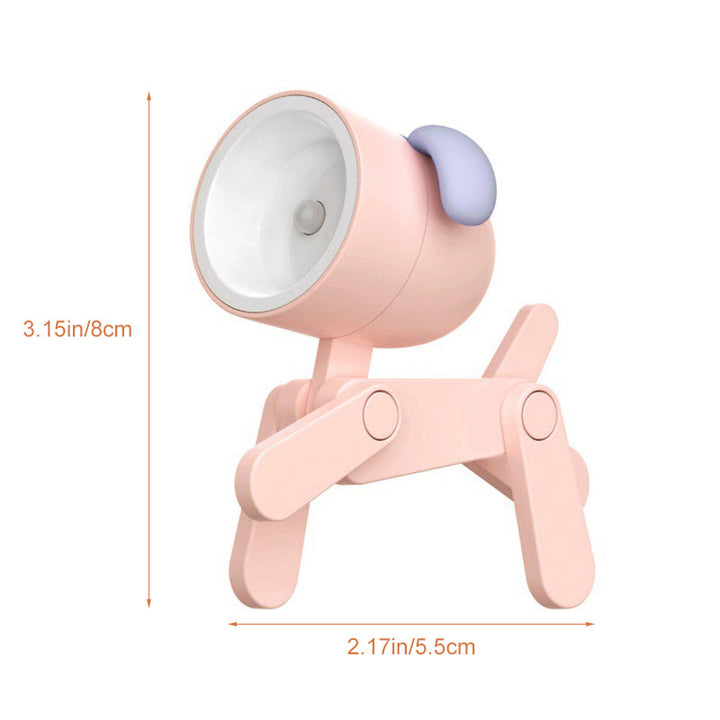 LED Cute Pet Night Light Decorative Ornament Gift Portable Mini Phone Holder Creative Led Desk Lamp - FOFOPO