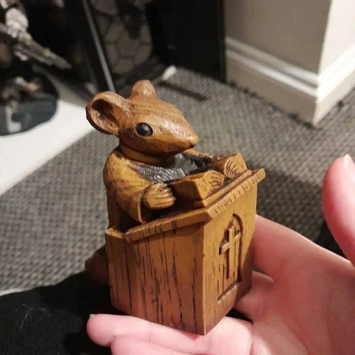 Church Mouse Decoration - FOFOPO