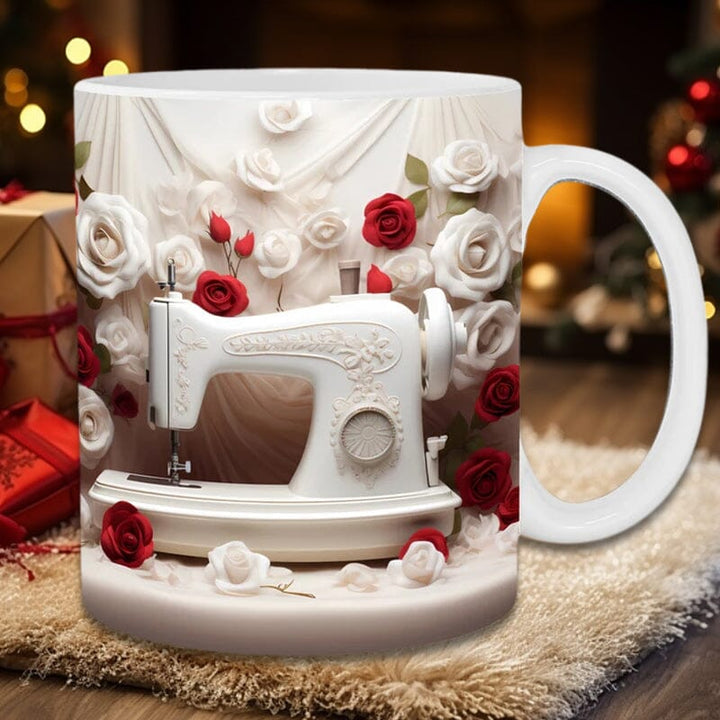 New 3D sewing machine mug - FOFOPO