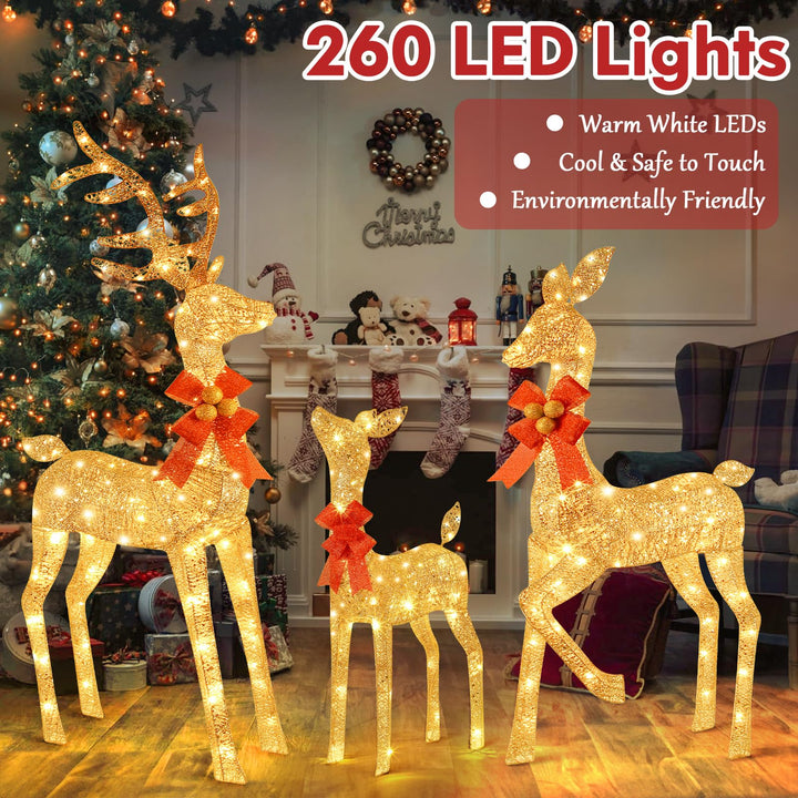 🔥 LED Deer Lighting - FOFOPO