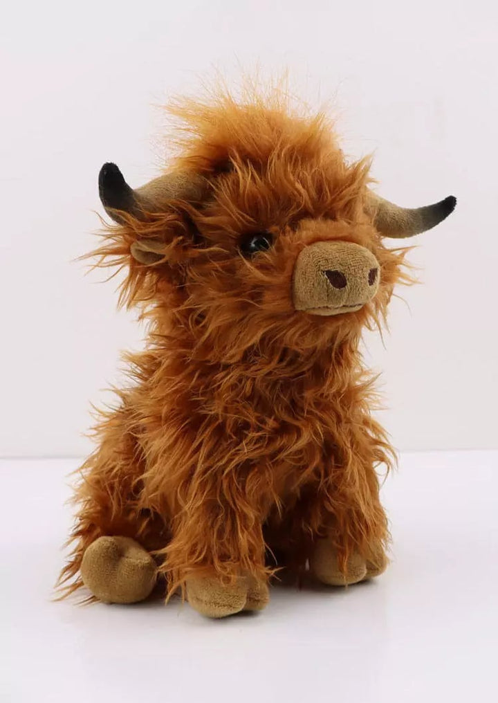 🐂Eco-Friendly Scottish Highland Cow Soft Plush Toy - FOFOPO