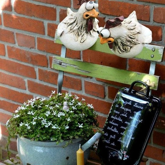 🔥Funny Chicken Garden Fence Decoration - FOFOPO