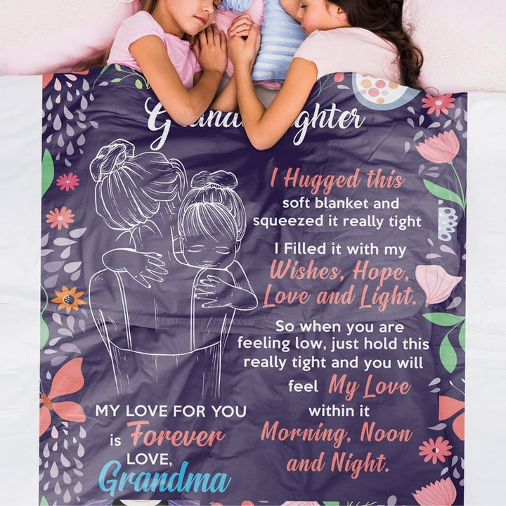 🎁Granddaughter's Gift-Sweet Words Blanket - FOFOPO