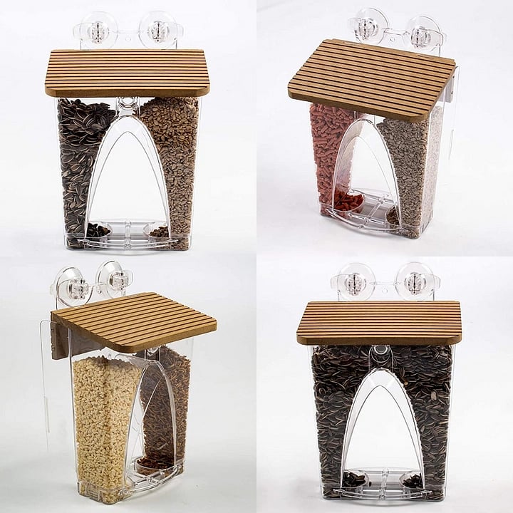 💝 Arch Window Bird Feeder🏠 - FOFOPO