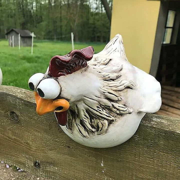 🔥Funny Chicken Garden Fence Decoration - FOFOPO