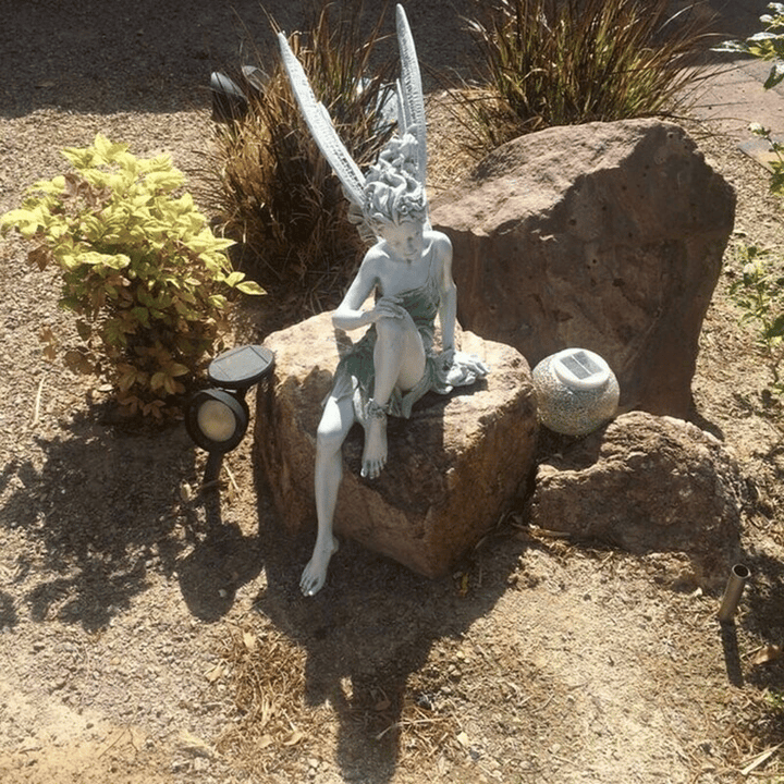 Sitting Fairy Statue - FOFOPO