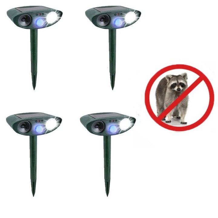 Raccoon Outdoor Ultrasonic Repeller - Solar Powered - FOFOPO