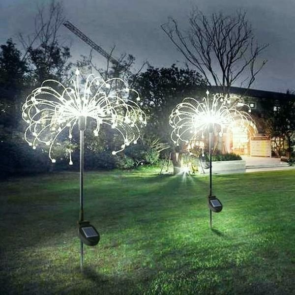 Waterproof Solar Garden Fireworks Lamp - FOFOPO