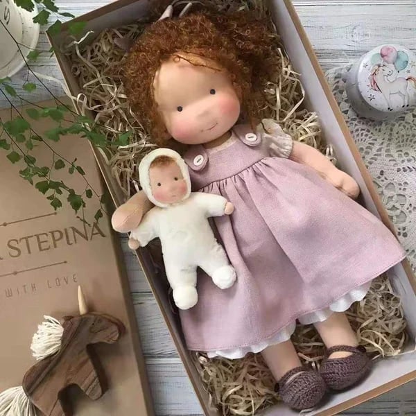 👧Handmade Waldorf Doll - FOFOPO