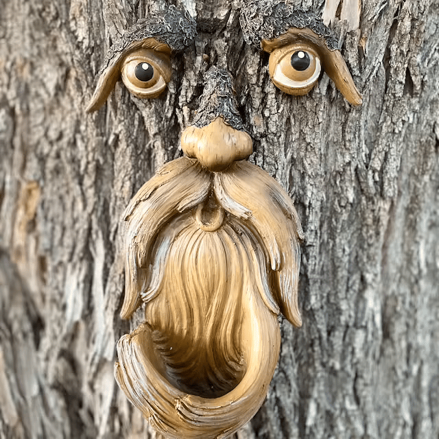 Unique Bird Feeders for Outdoors - Old Man Tree Art 🔥 - FOFOPO