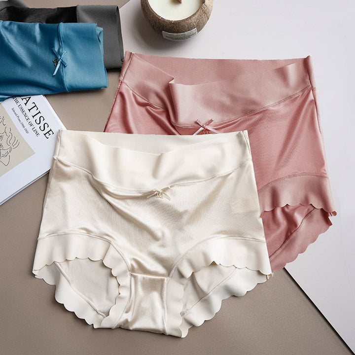 Premium Satin Antibacterial Ice Silk Moisture-absorbing Panties - FOFOPO