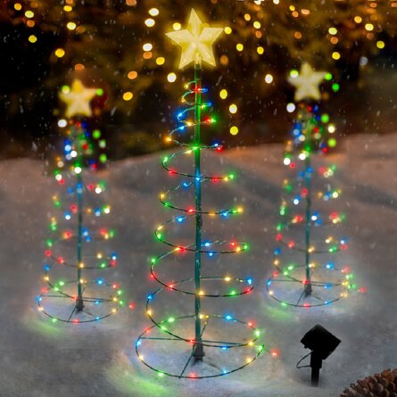 Solar Christmas Tree LED String Lights - FOFOPO