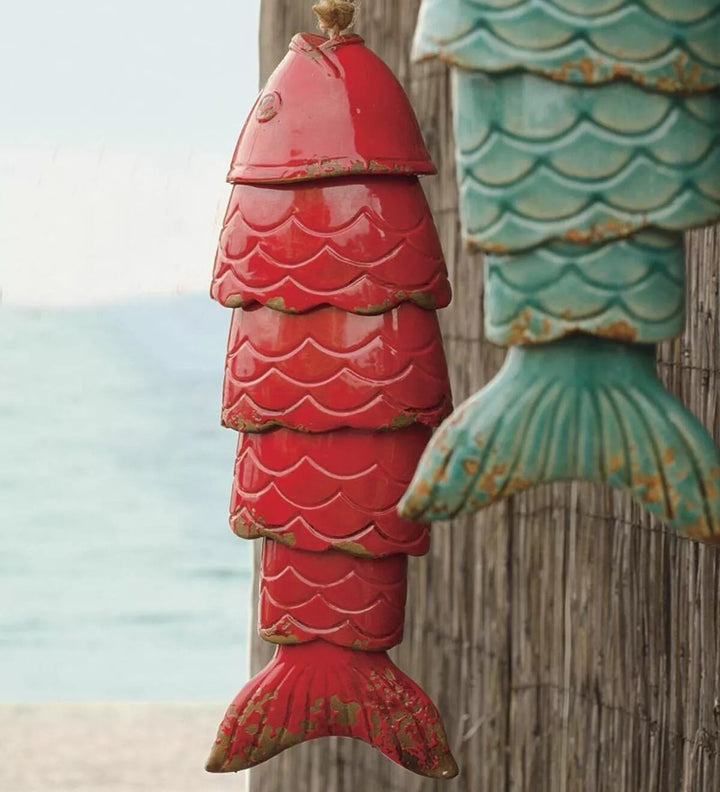 🎏🎏Colored Koi Fish Wind Chime - FOFOPO