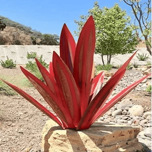 Anti-rust Metal Tequila Agave Plant - FOFOPO