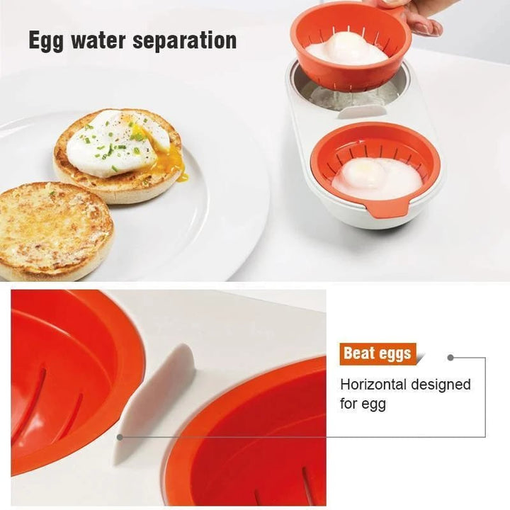 Portable egg cooker for microwave - FOFOPO