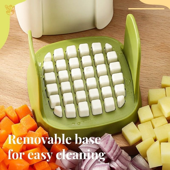 🎁2-in-1 Vegetable Chopper Dicing & Slitting - FOFOPO