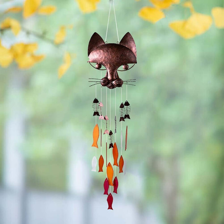 Handicraft Metal Fun Catfish Wind Chime🎐 - FOFOPO