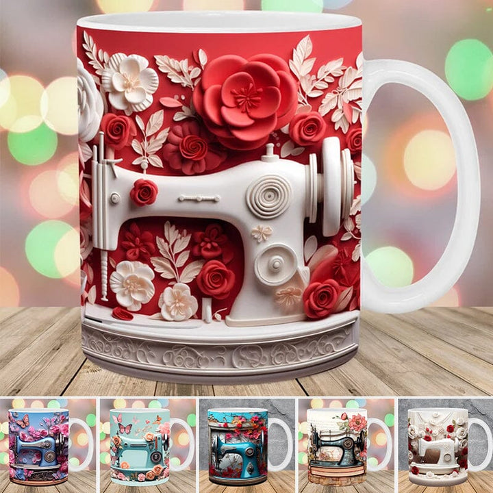 New 3D sewing machine mug - FOFOPO