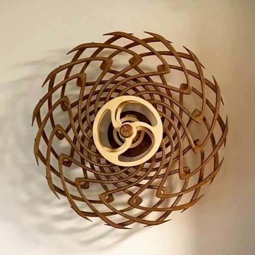 ❃🍂Kinetic Wooden Sculpture - FOFOPO