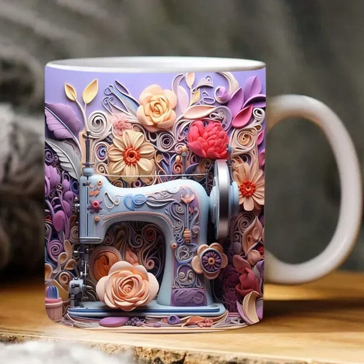 New 3D sewing machine mug - FOFOPO