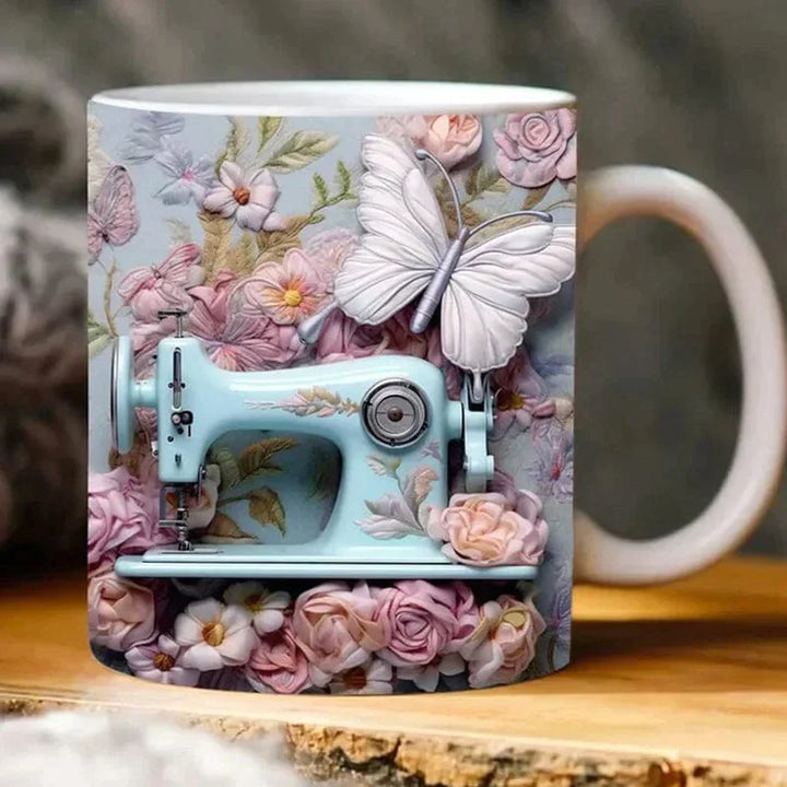 New 3D sewing machine mug - FOFOPO