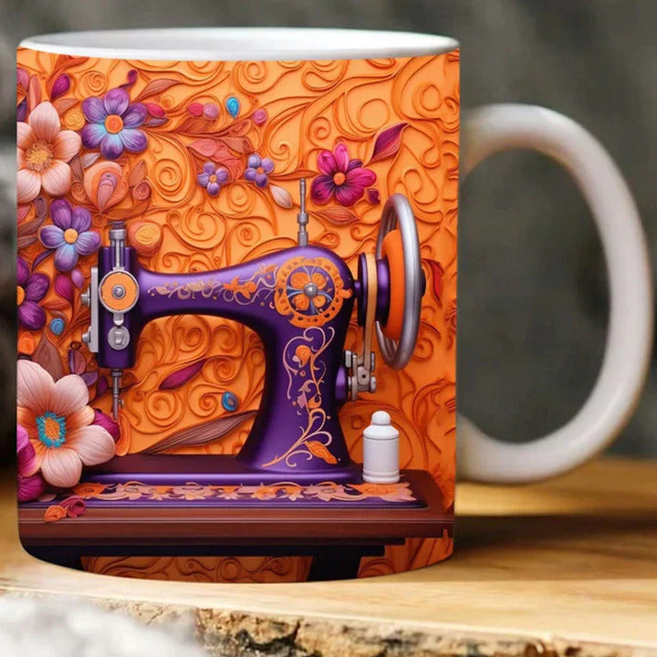 New 3D sewing machine mug - FOFOPO