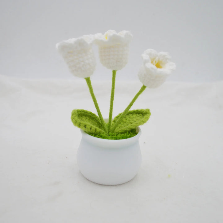 ✨Hand Knitted Mini Potted Plant(Garden Decoration)🌻 - FOFOPO